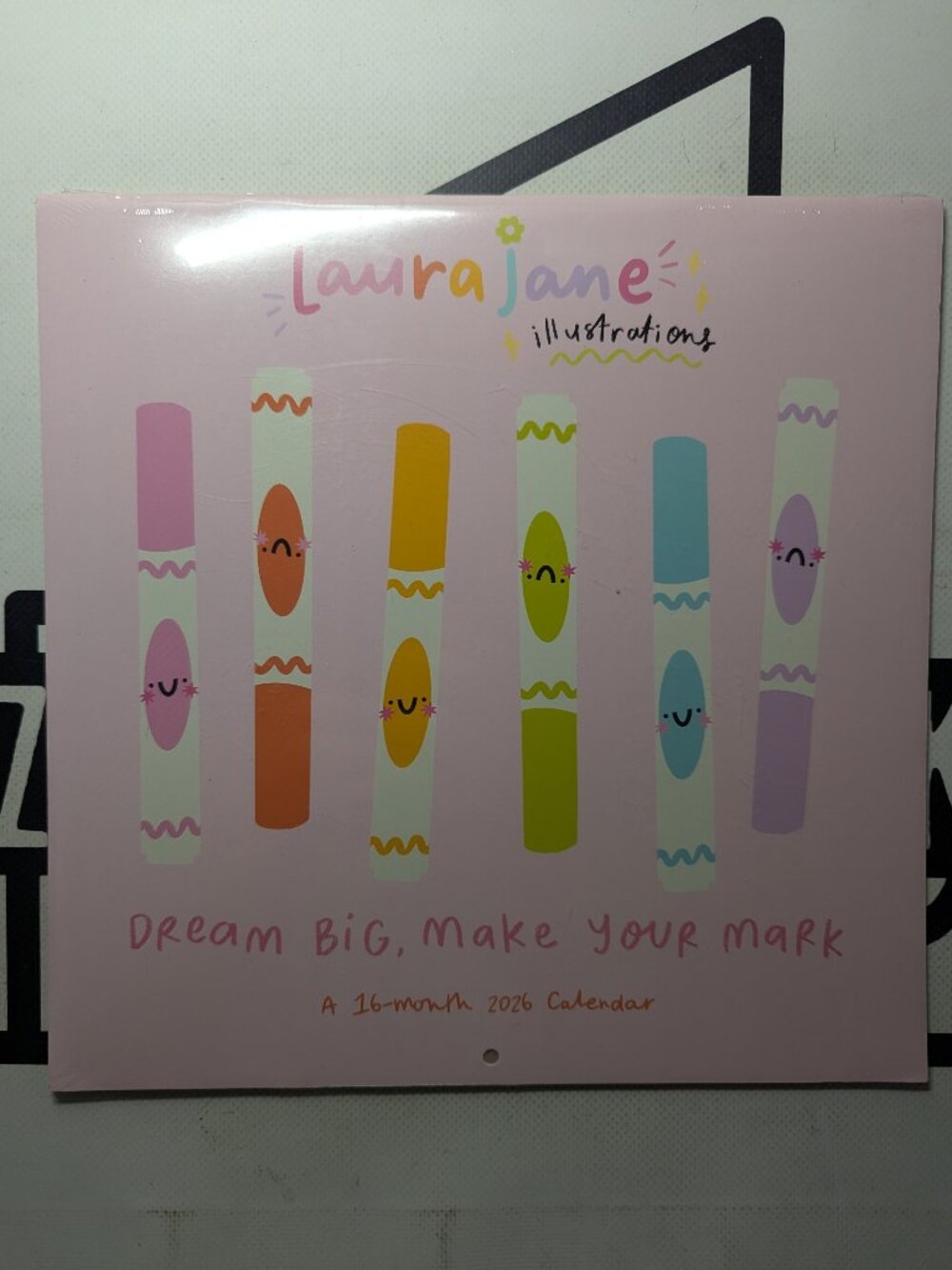 Laura Jane Illustrations 16-Month 2026 Calendar - New! Dream Big, Make Your Mark
